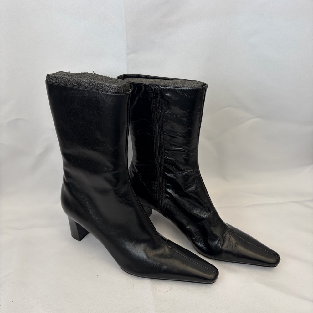 Nine West Black Heel Boots